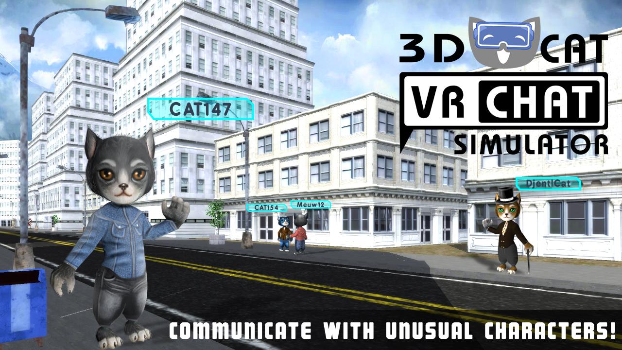 VR聊天3D猫模拟器截图3