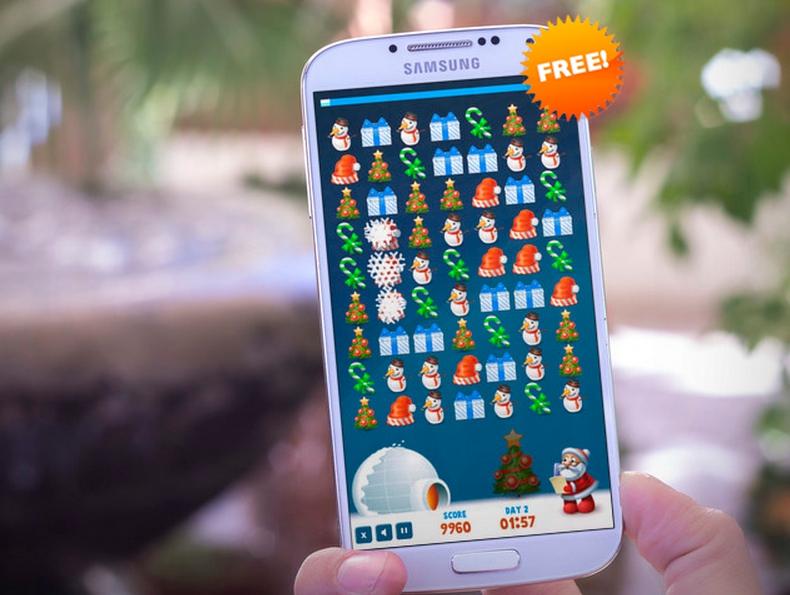 Christmas Rush - Free Puzzle截图1