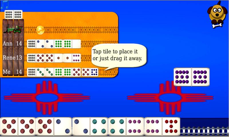 Domino Sim Mexican Train Lite截图3