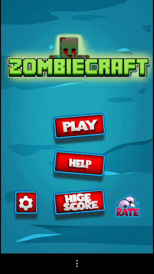 Zombiecraft- Mine Zombie Smash截图1