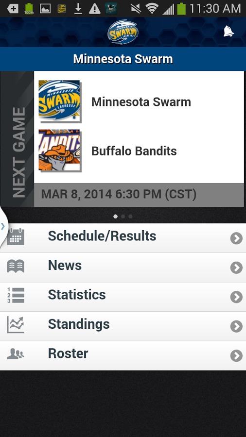 Minnesota Swarm Lacrosse截图1