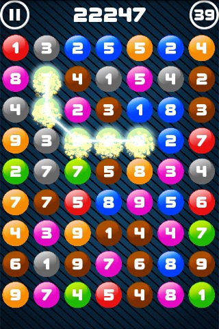 Math Balls. Number game截图3