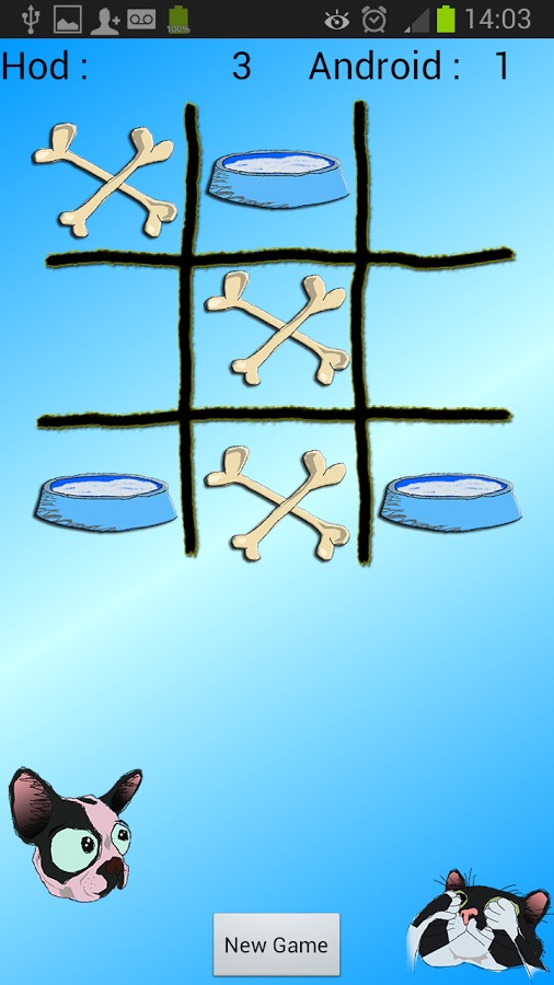 Tic Tac Toe Dogs vs Cats截图3