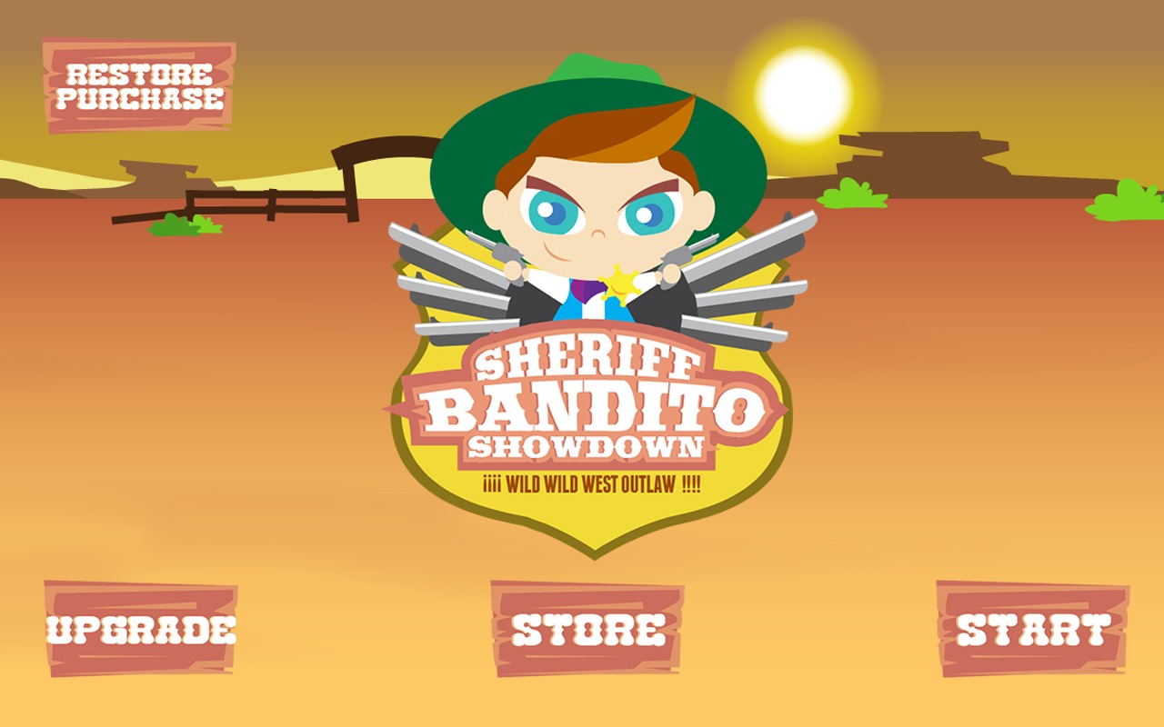 Sheriff Bandito Kids Showdown截图1