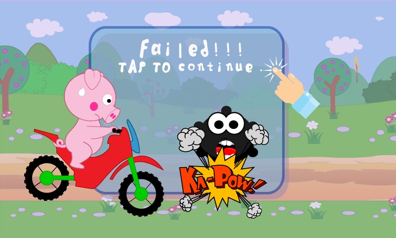 Peppie Pig Motocross Racing截图5