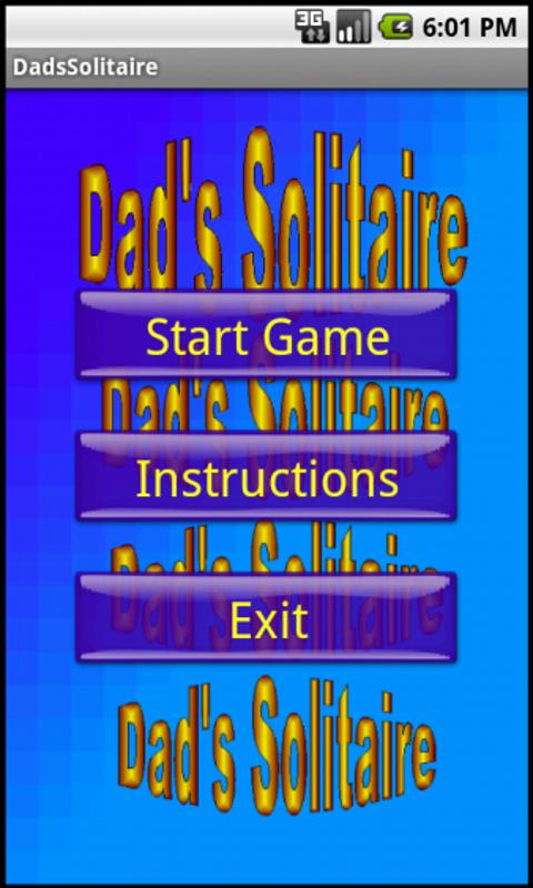 Dad's Solitaire截图1