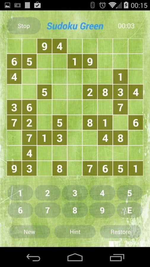 Sudoku Green截图2