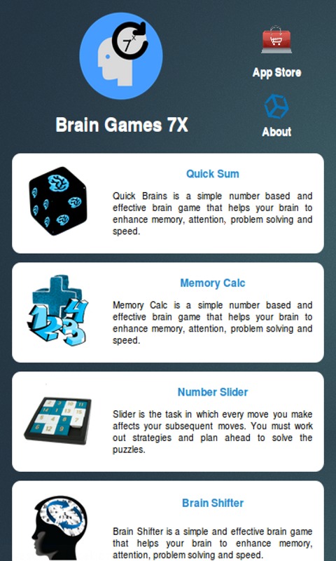 Brain Games 7X截图1