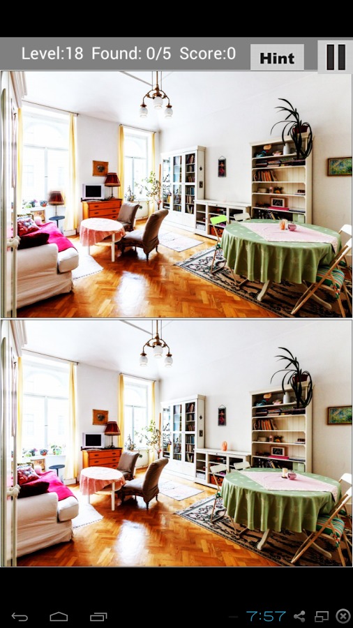 Find Differences: Living Room截图3