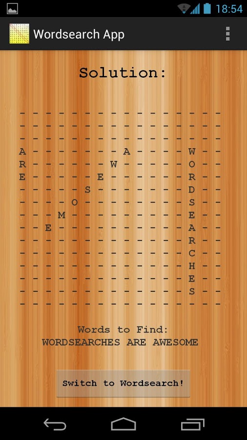 Wordsearch App截图4