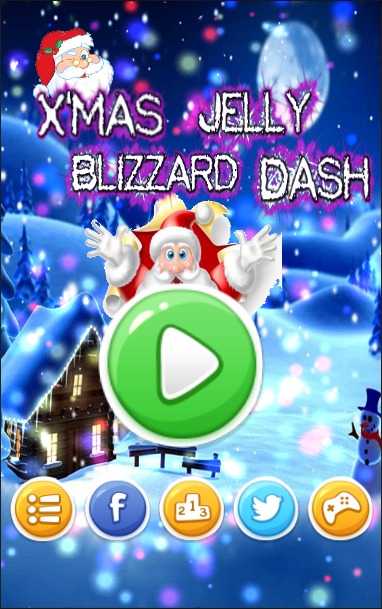 X'mas Jelly Blizzard Dash截图1