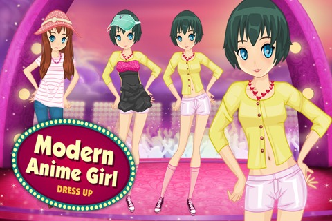 Modern Anime Girl Dress up截图4