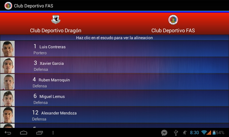 Club Deportivo FAS截图1