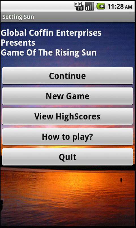 the Setting Sun截图2