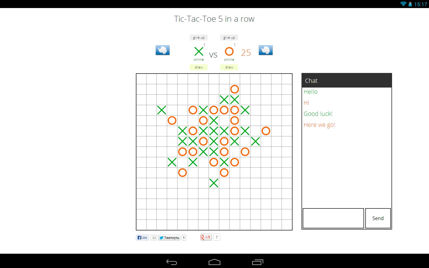 5 in a row截图4