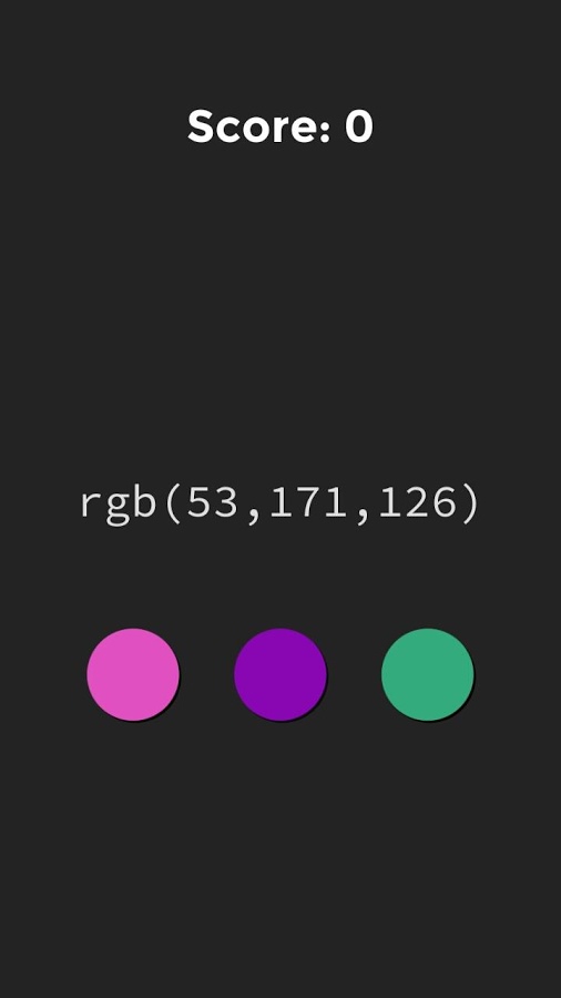 RGB Guessing Game截图1