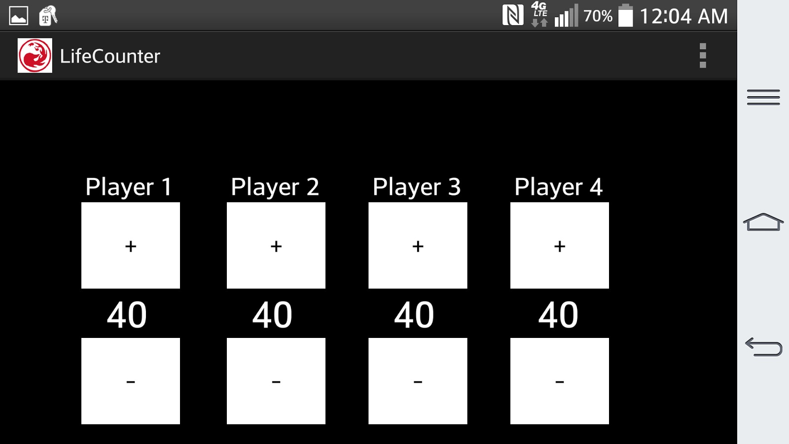 MTG Life Counter Battery Pro截图2