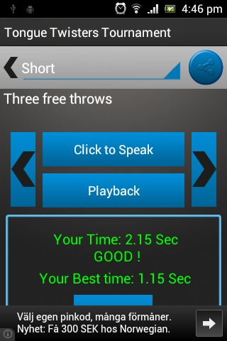 Tongue Twisters Tournament截图5