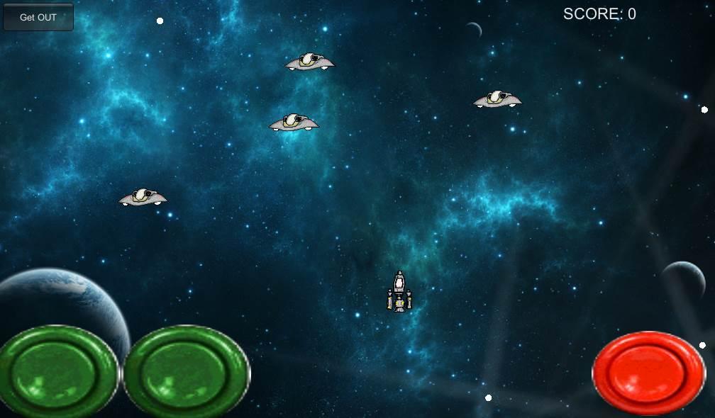 UFO invaders lite截图2