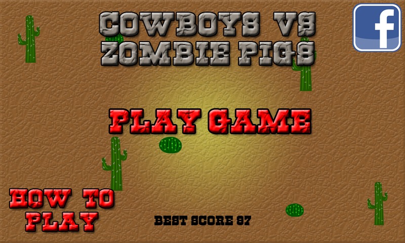 Cowboys Vs Zombie Pigs FREE截图3