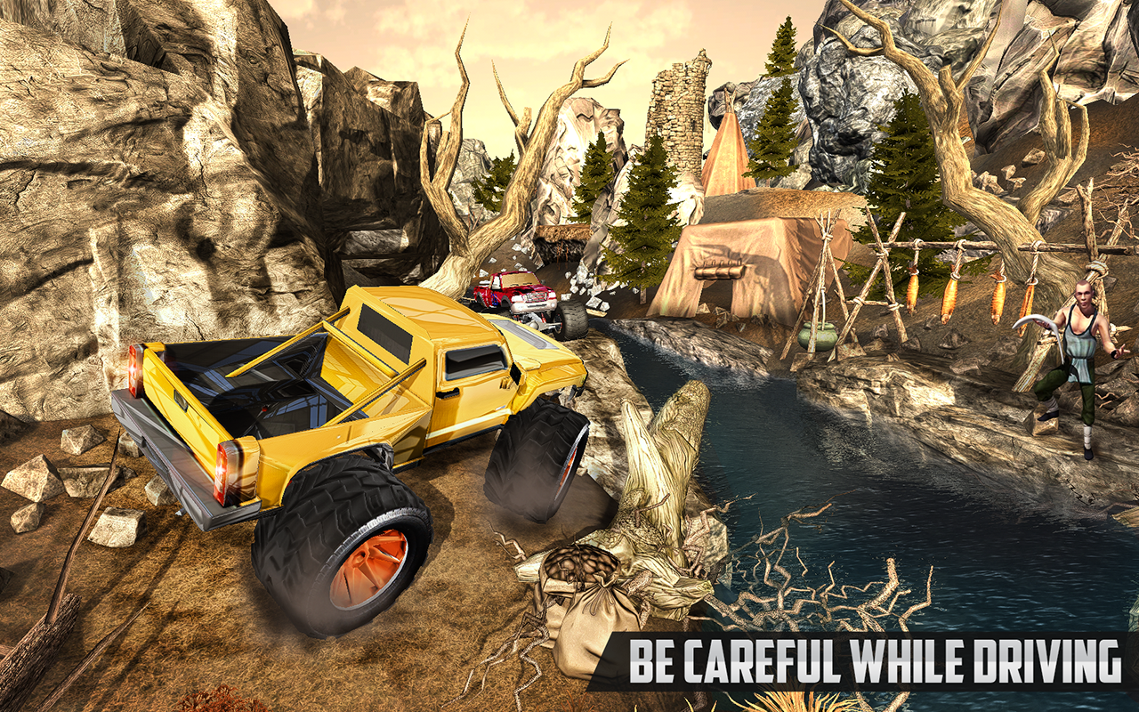 Offroad Monster Truck Hill Adventure 2018截图1