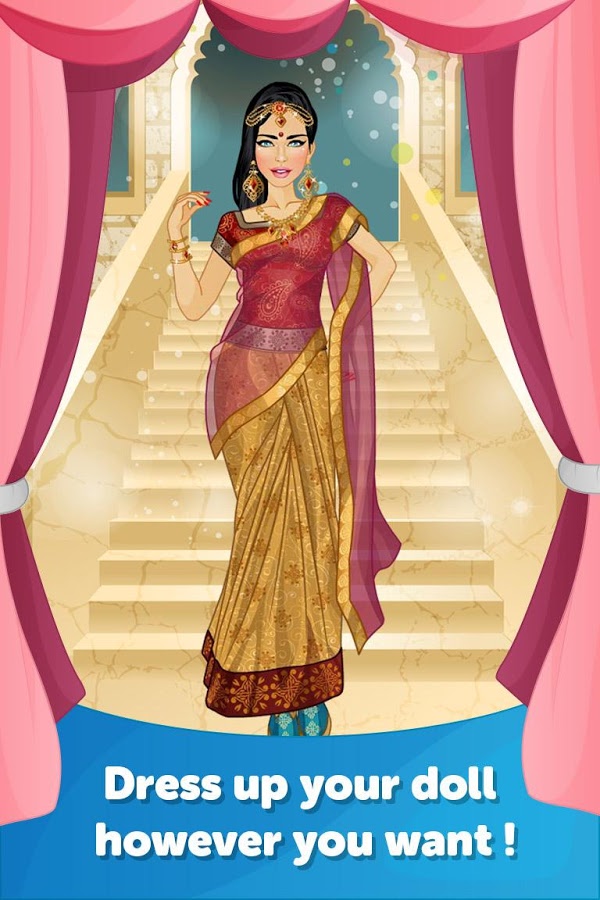 Indian Bride Dress Up Makeover截图1