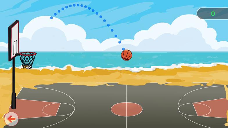 Basketball Shooter 2D截图2