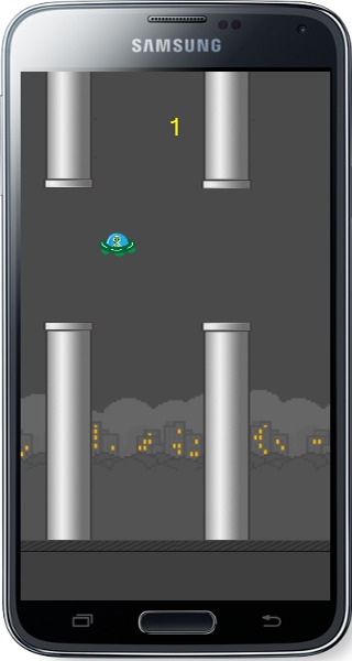 Flappy UFO截图4