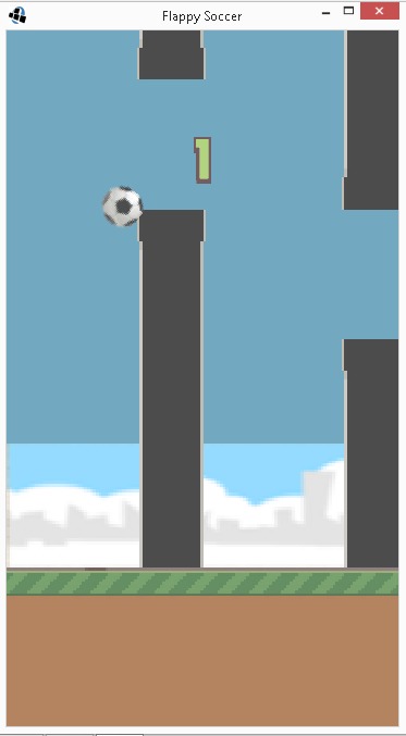 Flappy Soccer截图1