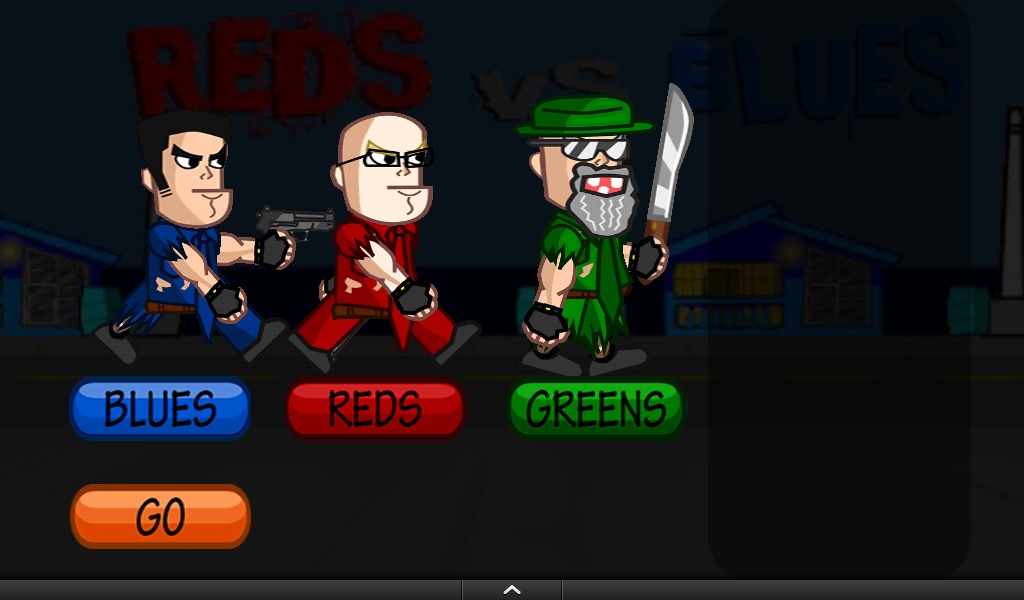 Reds vs Blues - Zombies截图2