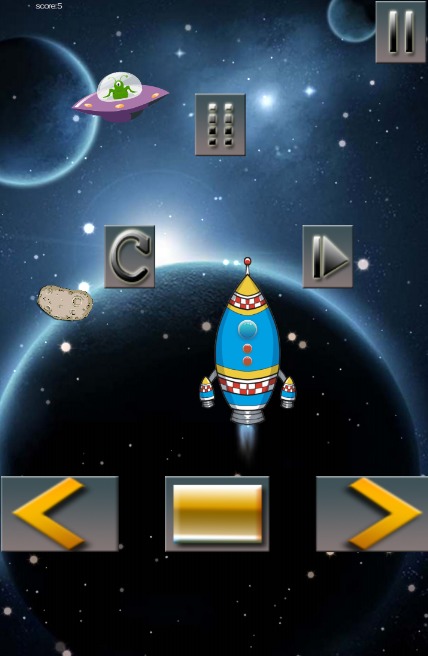 Rocket Shooter In Galaxy-Space截图4