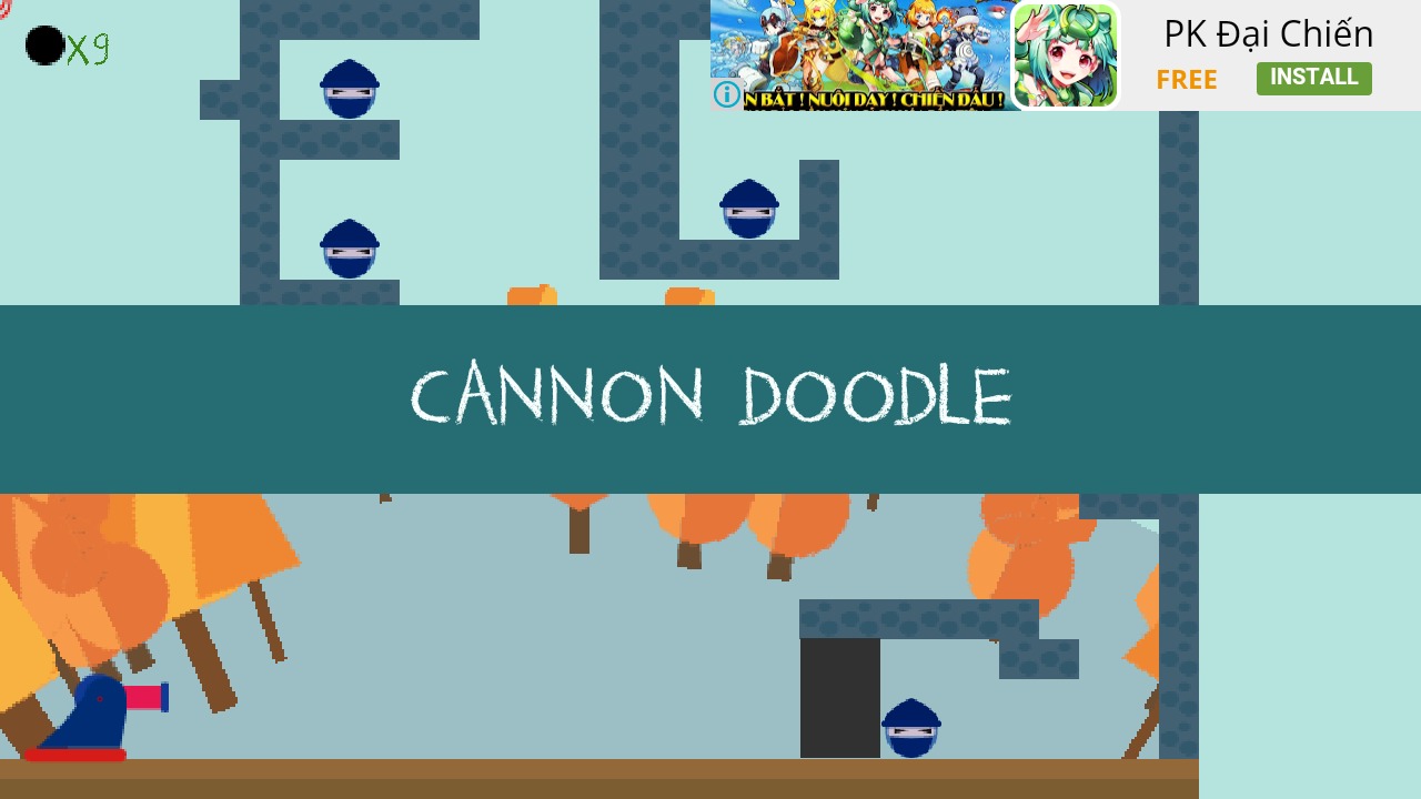 cannon doodle ( physic game )截图3