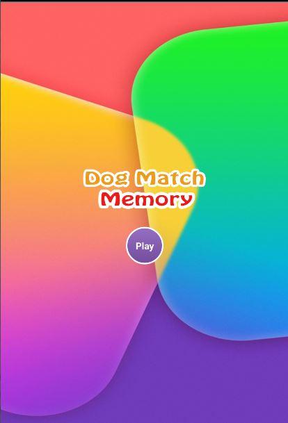 Dog Match Memory Quiz截图1