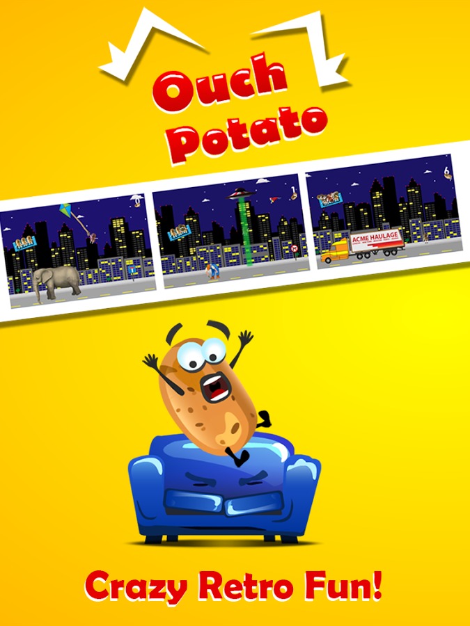 Ouch Potato - Crazy Couch Taxi截图5