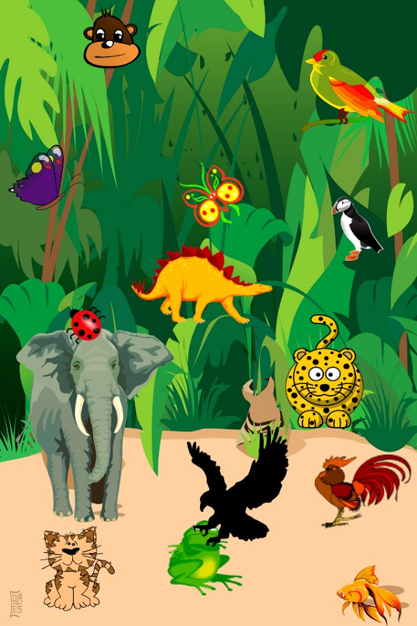 Animal Games for Kids Puzzle截图2