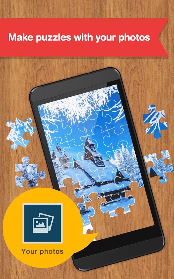 Jigsaw Puzzles - Frozen Snow截图3