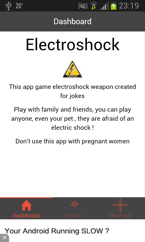 Taser guns electroshock game截图1