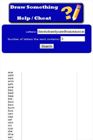 Draw Something Words截图2