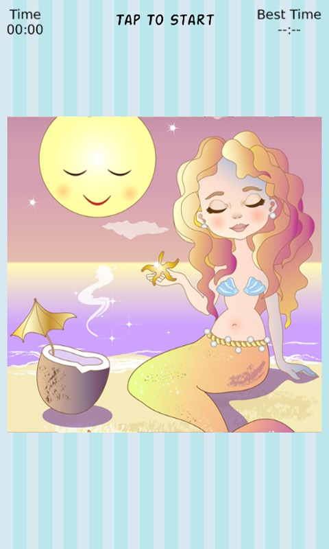 Little Mermaid Sliding Puzzle截图4