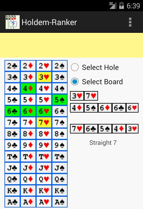 Poker Holdem Ranker截图5