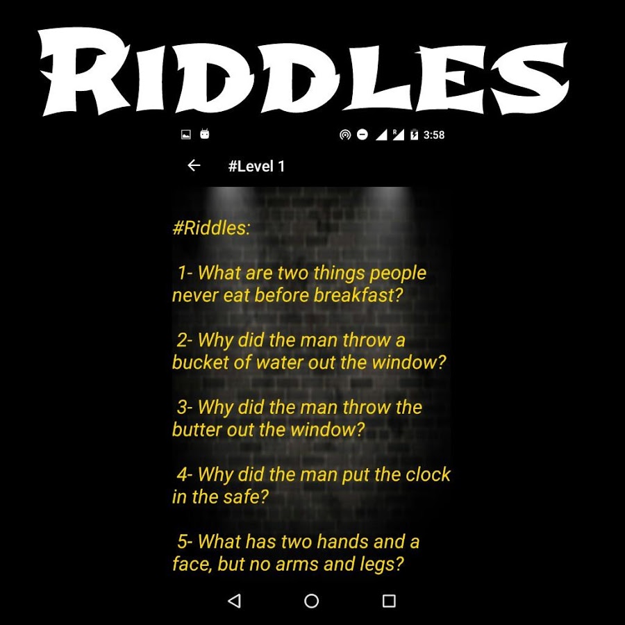 Riddles-Just 225 Riddles截图2