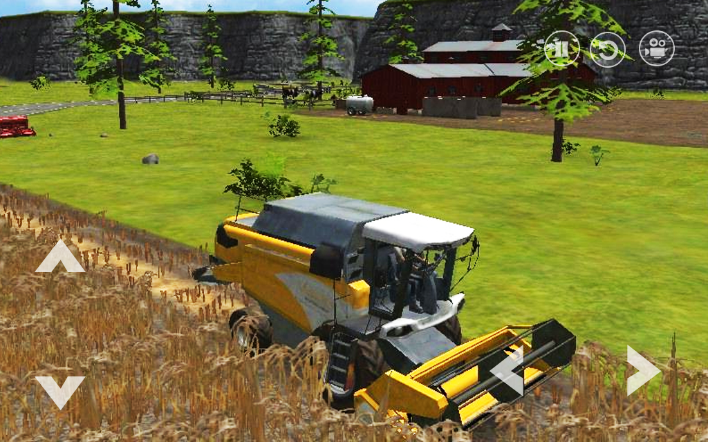 Farming Sim : 3D Cargo Tractor Driving Games 2018截图3