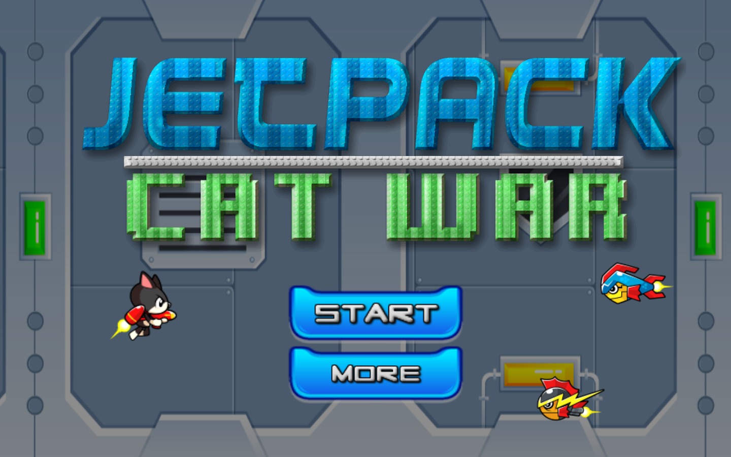 Jetpack Cat War截图5