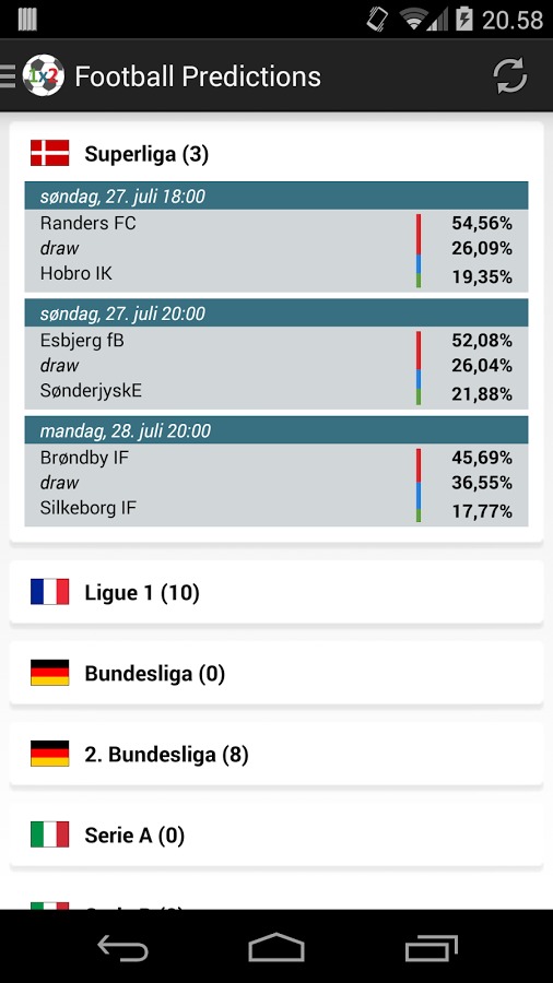 Football Predictions截图2