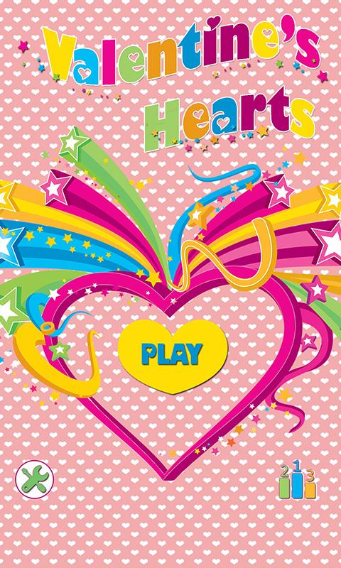 Valentine Hearts – Match Pairs截图1