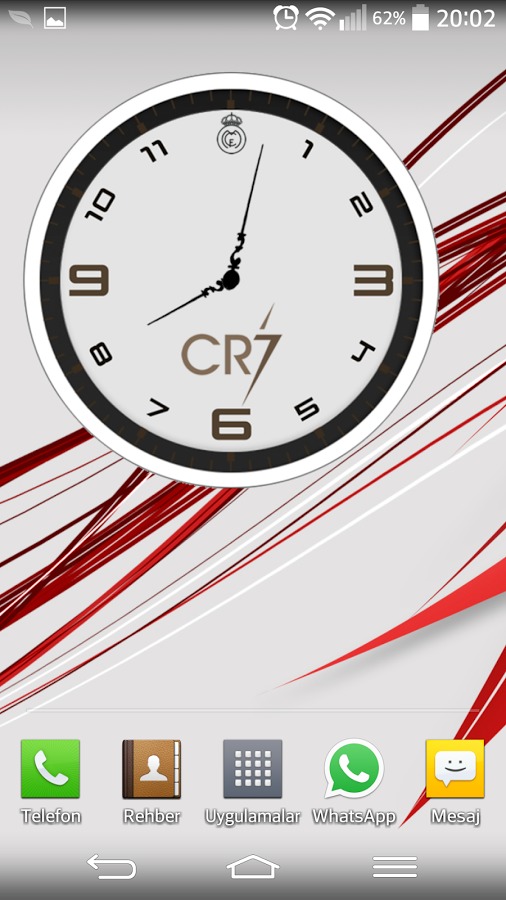 Cristiano Ronaldo Widget Clock截图3