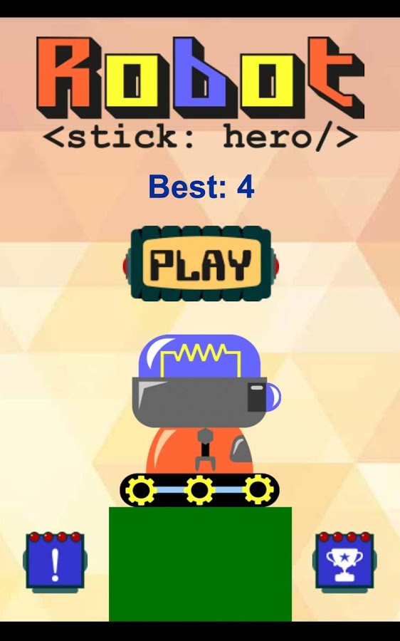 Robot Stick Hero Free截图5