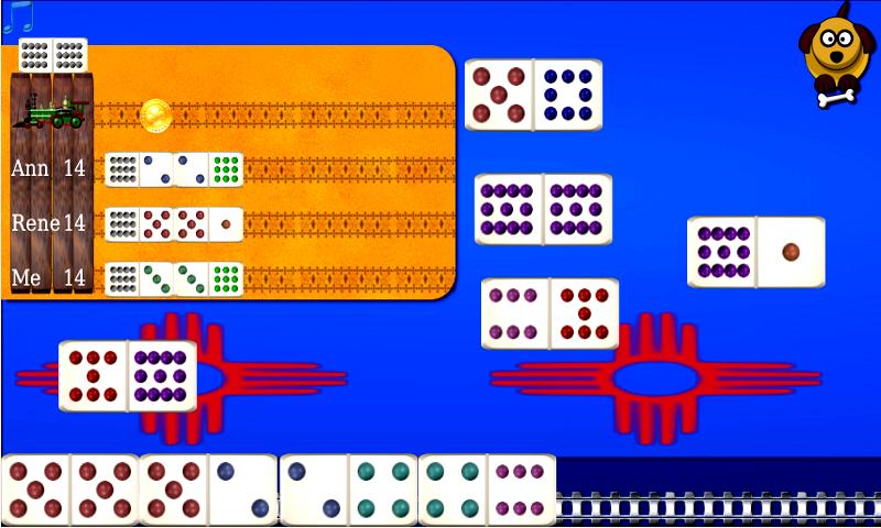 Domino Sim Mexican Train Lite截图1