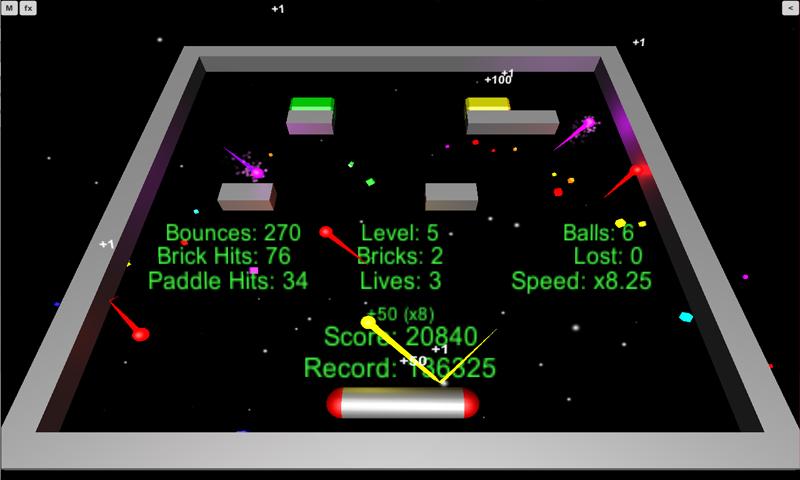 Powerball Arcade (3D Arkanoid)截图2