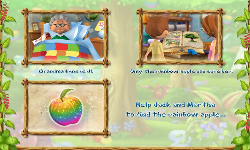 Rainbow Apple - Hidden Objects截图3